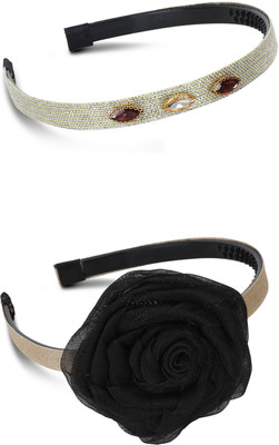 

Streemaya Hair Bands For Girls Combo of 2 (5-15 Years) Hair Band(Multicolor)