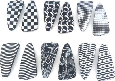 

FASHIONABLE BEAUTIFUL PRINTED MEDIUM SIZE Tic Tac Clip(Multicolor)