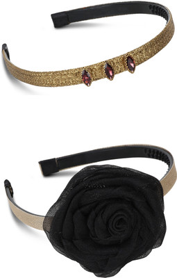 

Streemaya Hair Bands For Girls Combo of 2 (5-15 Years) Hair Band(Multicolor)