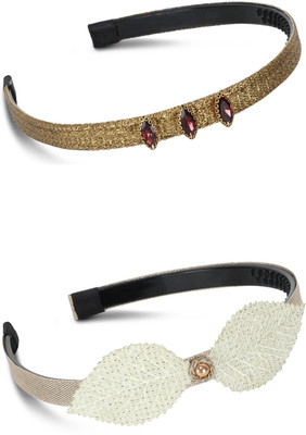 

Streemaya Hair Bands For Girls Combo of 2 (5-15 Years) Hair Band(Multicolor)