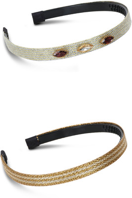 

Streemaya Hair Bands For Girls Combo of 2 (5-15 Years) Hair Band(Multicolor)