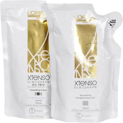 

L'Oreal Paris X-Tenso Oleoshape hair straightening cream + Neutraliser For Extra Resistant Hair(125 ml)