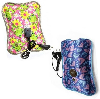 

OneRetail Pack Of 2 Pcs Pain Relief Electric Electric Water bag 1 L Hot Water Bag(Multicolor)