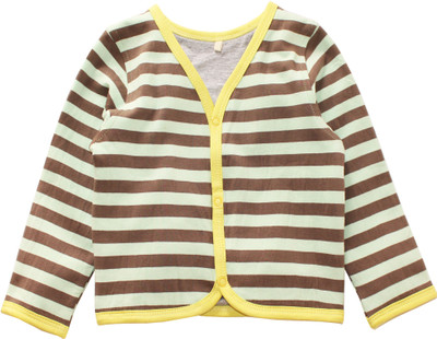 

Kadambaby Full Sleeve Striped Baby Boys Jacket, Multicolor