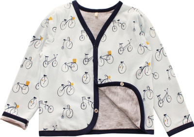

Kadambaby Full Sleeve Graphic Print Baby Boys Jacket, Multicolor
