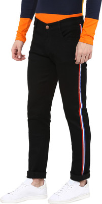 Urbano Fashion Slim Men Black Jeans