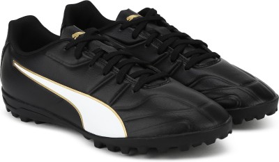 

Puma Boys & Girls Lace Football Shoes(Black, Gold