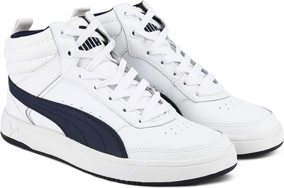

Puma Boys & Girls Lace Sneakers(White, Puma white peacoat
