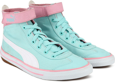 

Puma Boys & Girls Lace Sneakers(Green, White
