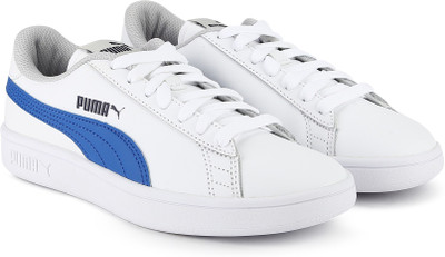 

Puma Boys & Girls Lace Sneakers(White, Gray violet