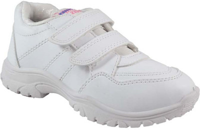 

TRUMP Boys Velcro Derby Shoes(White