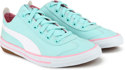 

Puma Boys & Girls Lace Sneakers(Blue, Arubablue prism pink white