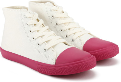 

United Colors of Benetton Boys & Girls Lace Sneakers(Pink, 901