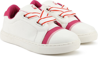 

United Colors of Benetton Girls Lace Sneakers(Multicolor, 902