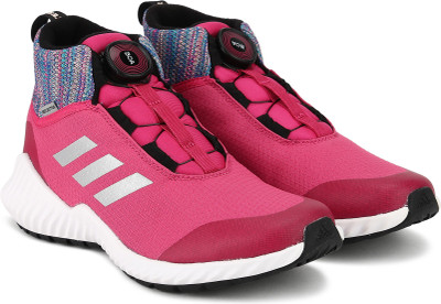 

ADIDAS Boys Lace Running Shoes(Pink, Reamag/refsil/grefiv