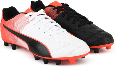 

Puma Boys & Girls Lace Football Shoes(White