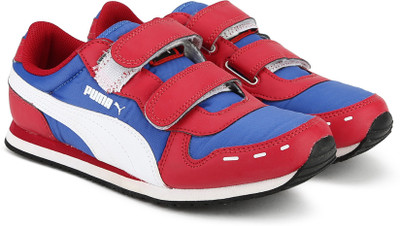 

Puma Boys & Girls Velcro Sneakers(Blue, White
