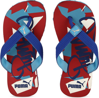 

Puma Boys & Girls Slip On Slipper Flip Flop(Blue, White