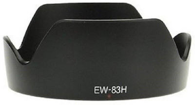 

lootmela 83 Lens Hood(77 mm, Black)