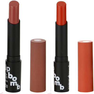 

Bonjour Paris Moisturizing Creamy Lipcolor With Various Finishes Lipsticks A27(Brown, Brick Red)