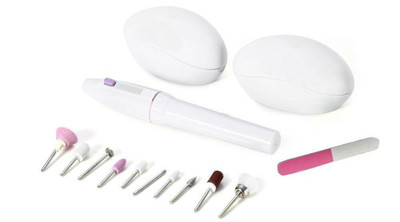 

Zahuu Handheld Manicure Pedicure Foot Care Tool(0, Set of 18)