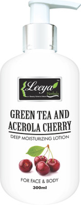 

LEEYA GREEN TEA AND ACEROLA CHERRY DEEP MOISTURIZING LOTION(300 ml)