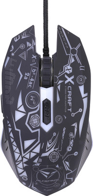

Alcatroz X-CRAFT-PRO-QUANTUM-Z7000 Wired Optical Gaming Mouse(USB 2.0, Black)