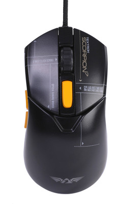 

Armaggeddon SCORPION-7 Wired Optical Gaming Mouse(USB 2.0, Black, Blue)