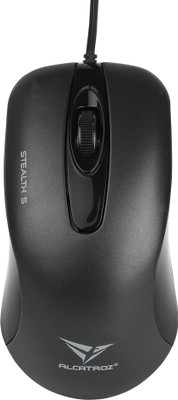 

Alcatroz STEALTH-5-D-GREY Wired Optical Gaming Mouse(USB 2.0, Black)