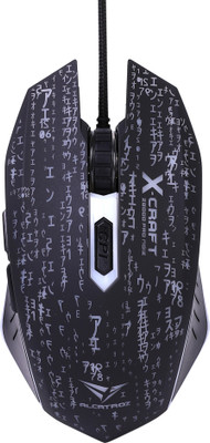 

Alcatroz X-CRAFT-PRO-NOIZ-Z8000 Wired Optical Gaming Mouse(USB 2.0, Black)