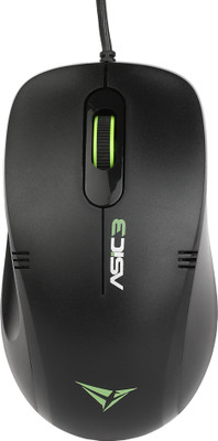 

Alcatroz ASIC-3-B-GREEN Wired Optical Gaming Mouse(USB 2.0, Black, Green)