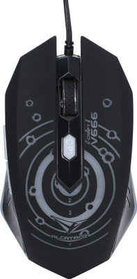 

Alcatroz X-CRAFT-V-666 Wired Optical Gaming Mouse(USB 2.0, Multicolor)