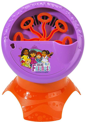 

Prince Toys Dora and Friends Motorized Bubble Machine(Multicolor)