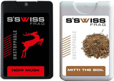 

S'SWISS NOIR MUSK AND MITTi THE SOIL COMBO POCKET PERFUME Perfume - 40 ml(For Men & Women)