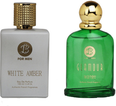 

Lyla Blanc Mens WHITE AMBER & Womens GLAMOUR - (Set of 2 Perfume for Couple) (100ml each) Eau de Parfum - 100 ml(For Men & Women)
