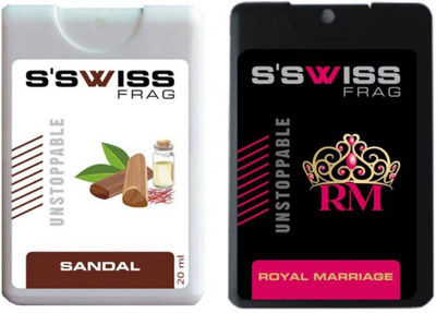 

S'SWISS SANDAL AND MITTI THE SOIL 2COMB POCKET PERFUME Perfume - 40 ml(For Men & Women)