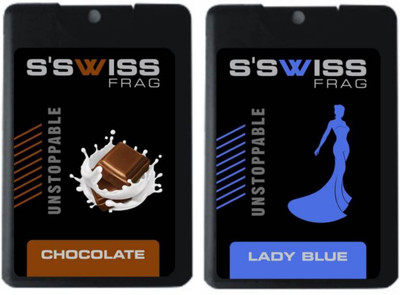 

S'SWISS CHOCOLATE AND LADY BLUE POCKET PERFUME Perfume - 40 ml(For Men & Women)