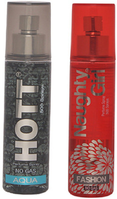 

HOTT Mens AQUA & FASHION- (Set of 2 Perfume for Couple) (60ml each) Perfume - 60 ml(For Men & Women)