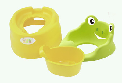 

Bey Bee : Baby Potty Trainer Seat With Anti Skid and BPA FREE (Green and Yellow) Potty Seat(Green, Yellow)