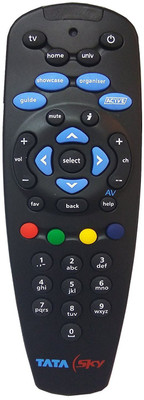 

Tata Sky Universal SD & HD Box Remote Controller(Black)