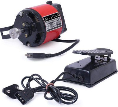 

Al hind Sewing Machine Motor (Copper Winding) Electric Sewing Machine( Built-in Stitches 100)