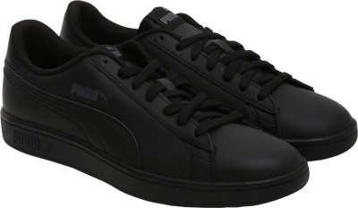 

Puma Puma Smash v2 L Sneakers For Men(Black, Black-black