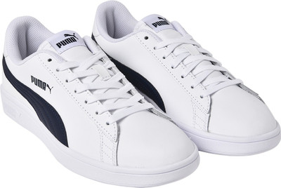 

Puma Puma Smash v2 L Sneakers For Men(White, White-peacoat