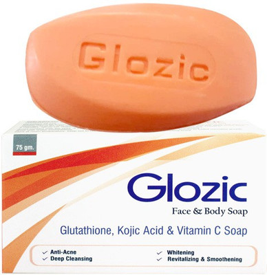 

Glozic Glutathione, Kojic Acid & Vitamin C Soap(75 g)