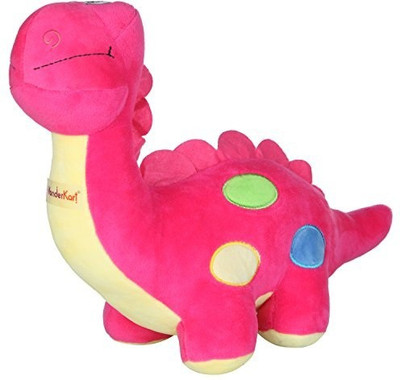 

WonderKart Cute & Adorable Hanging Dinosaur Soft Plush Toy - Hot Pink - 29 cm(Hot Pink)