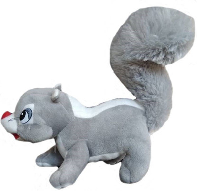 

Cartoon Squirrel - 30 cm(Grey)