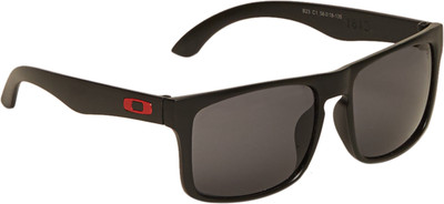 

Vast UV Protection Rectangle Driving, Cycling Goggles(Black, Red)