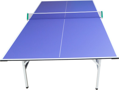 Dolphy Rollaway Indoor Table Tennis Table(Blue, White)