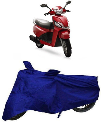 Utkarsh Two Wheeler Cover for Mahindra(Gusto, Blue)