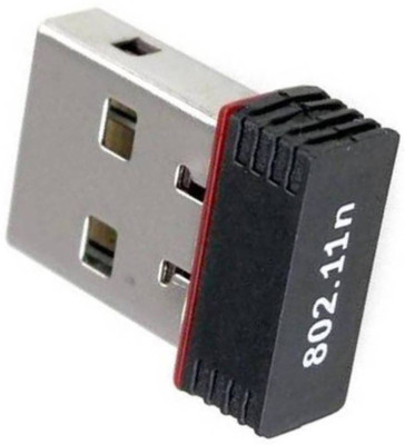 

CALLIE 300Mbps Speed USB Dongle Have Good Connectivity USB Adapter(Black)